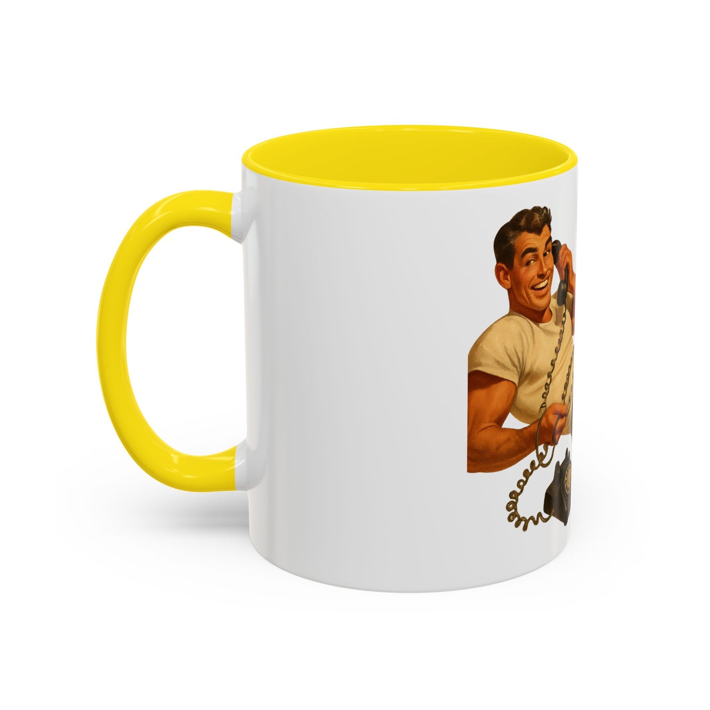 On the Phone Coffee Mug