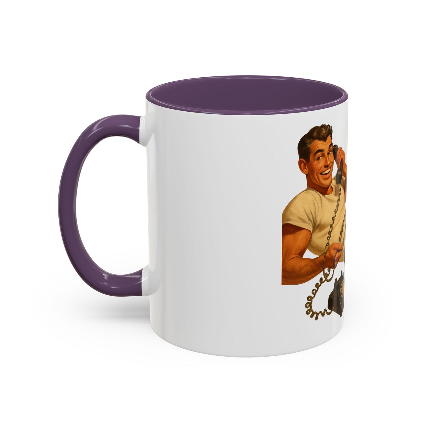 On the Phone Coffee Mug