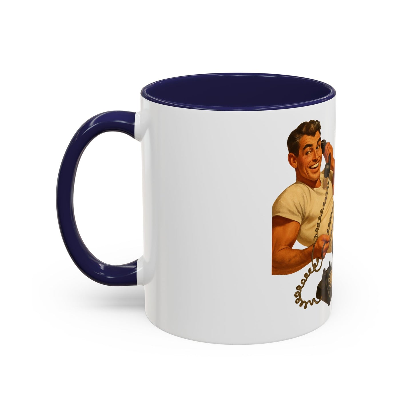 On the Phone Coffee Mug