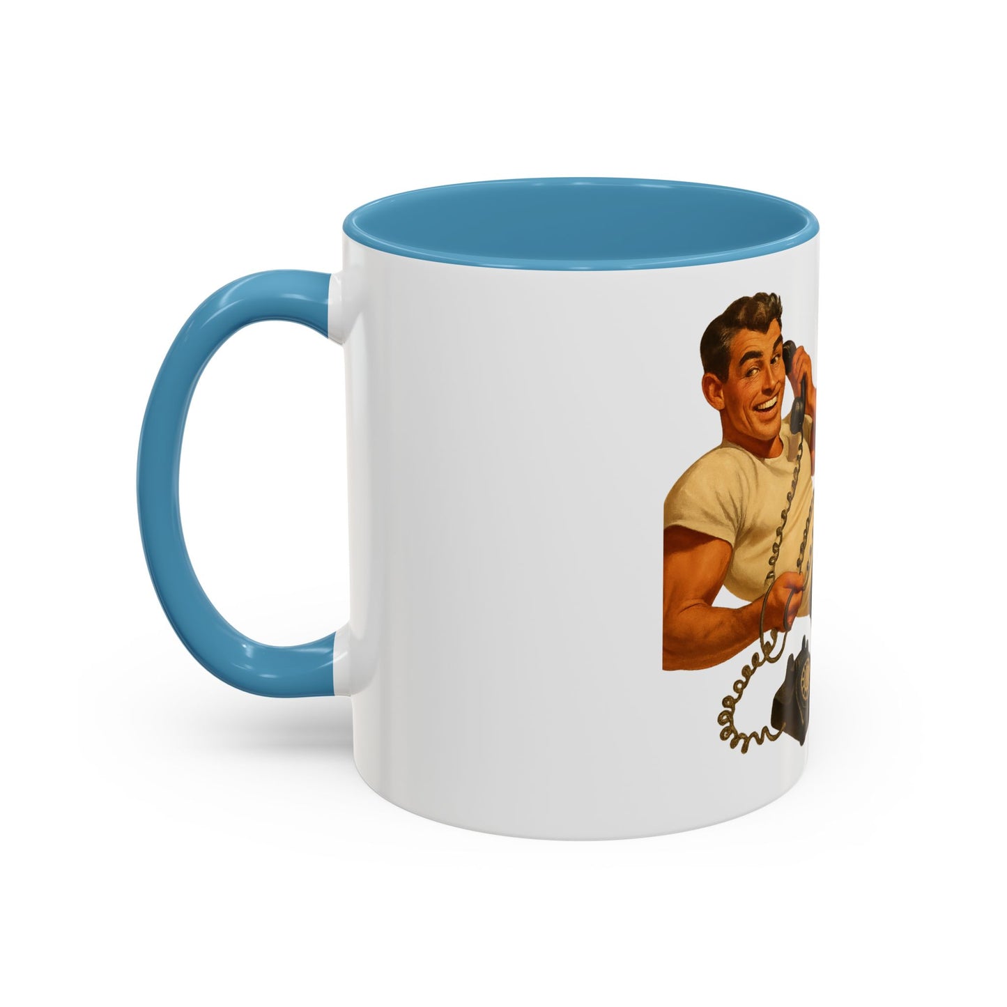 On the Phone Coffee Mug