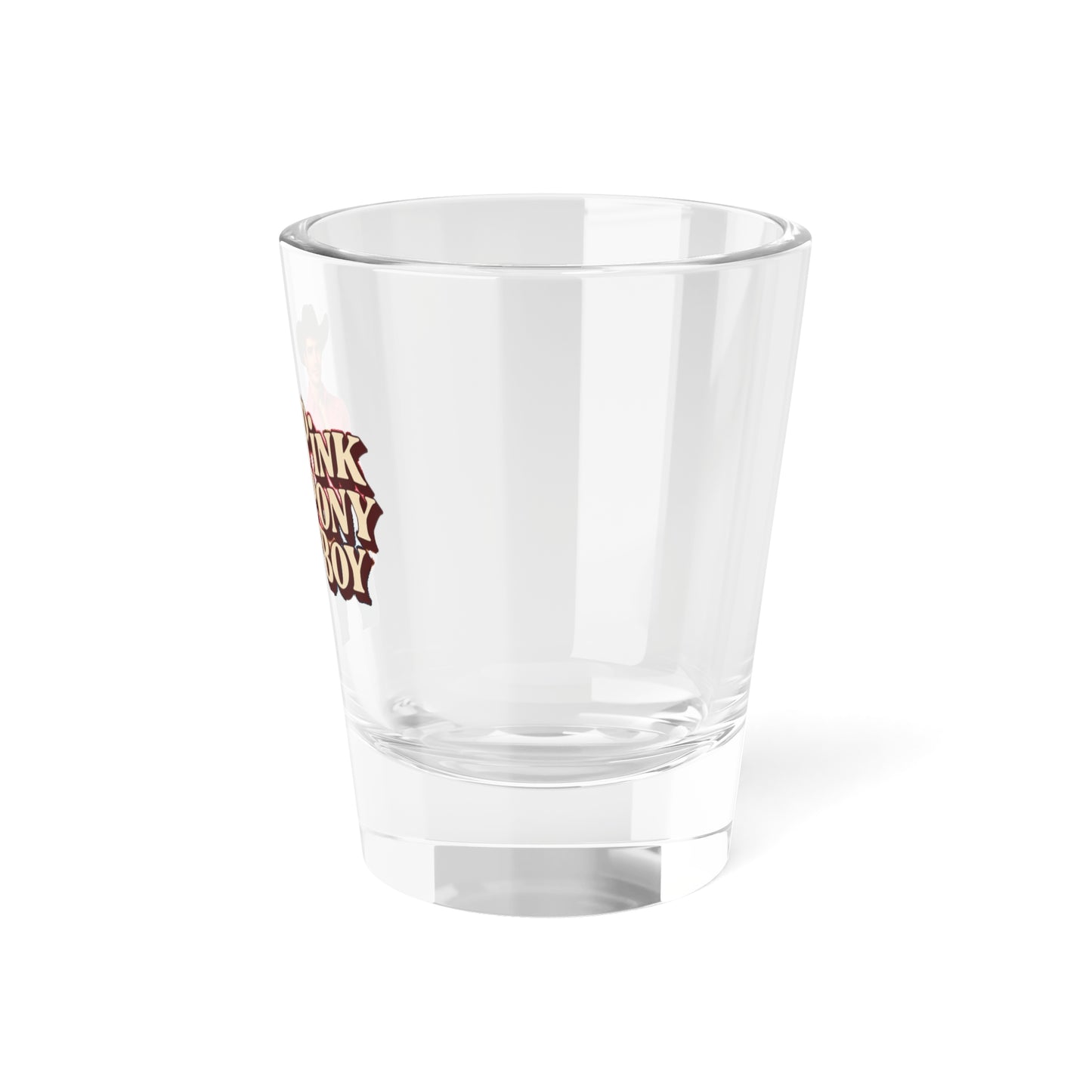 Pink Pony Boy Shot Glass
