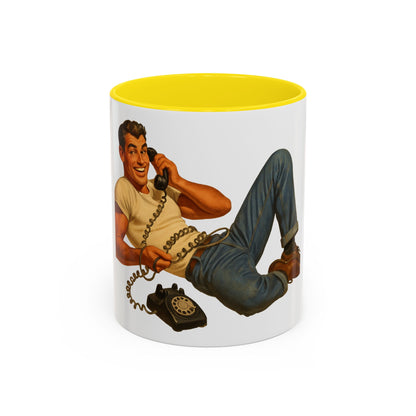 On the Phone Coffee Mug