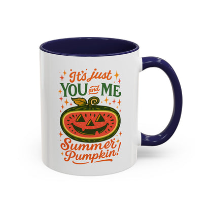 Its Just You And Me Summer Pumpkin Coffee Mug