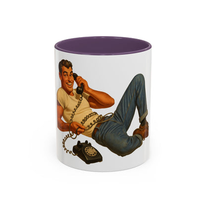 On the Phone Coffee Mug