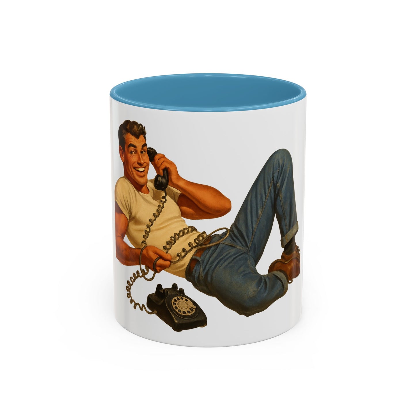 On the Phone Coffee Mug
