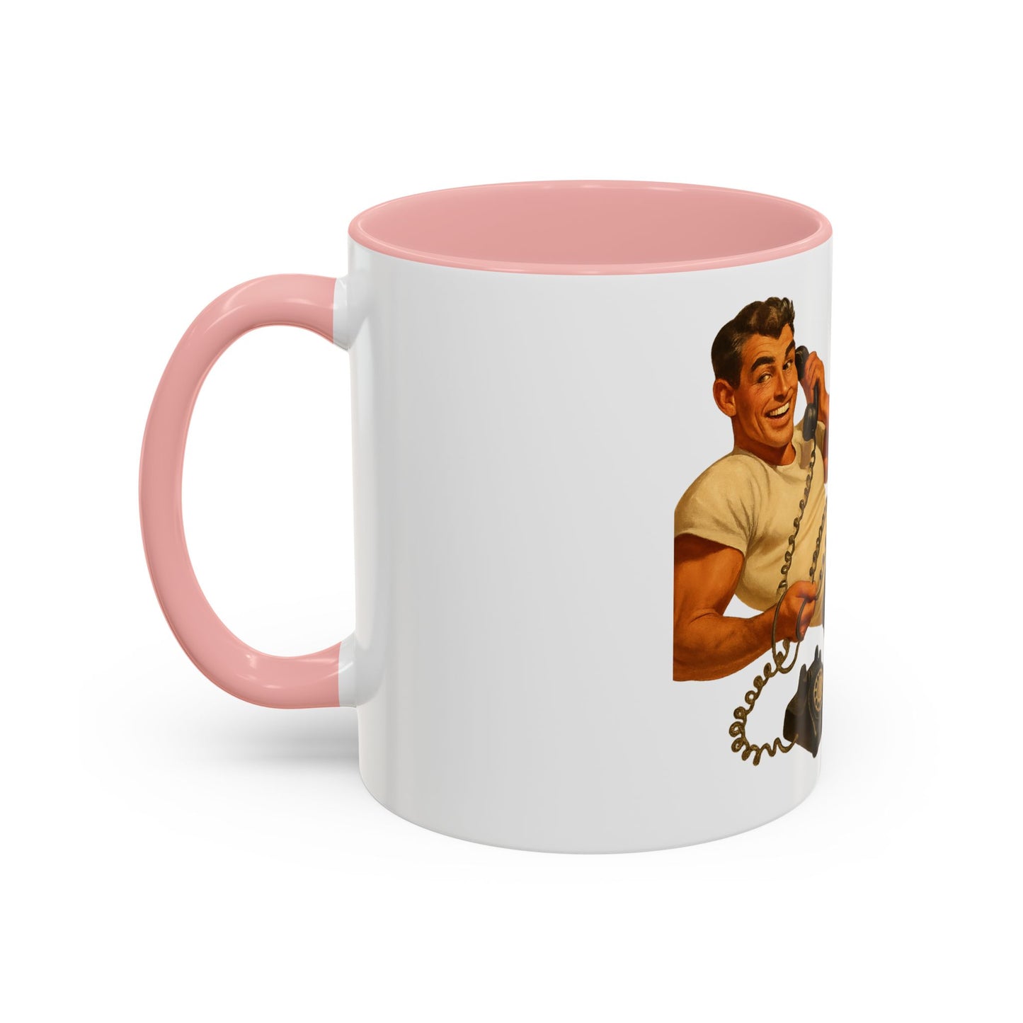 On the Phone Coffee Mug